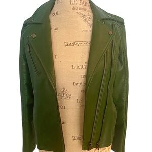Green Leather Jacket